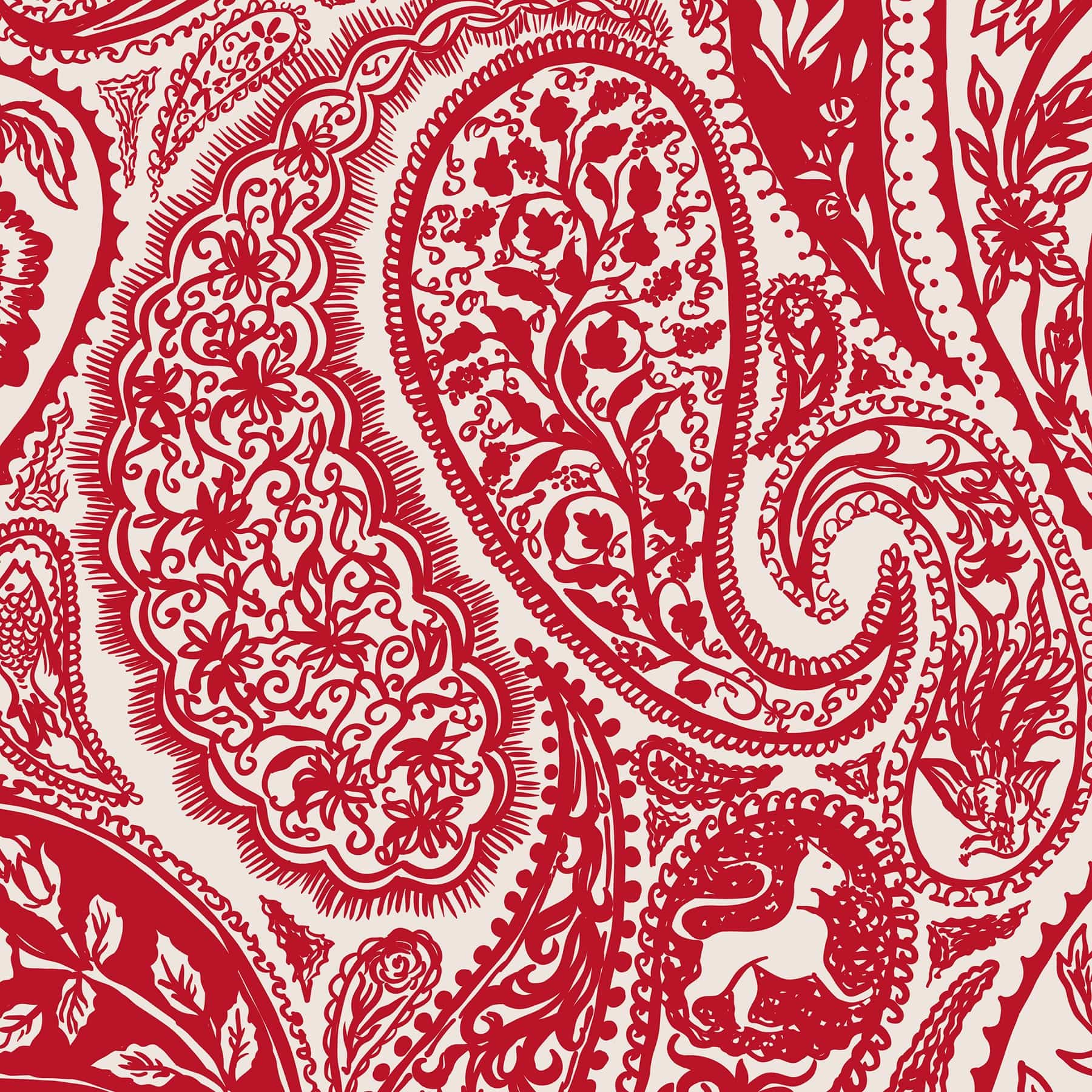 Plush Throw Blanket-Paisley Key-Image 3-Vera Bradley