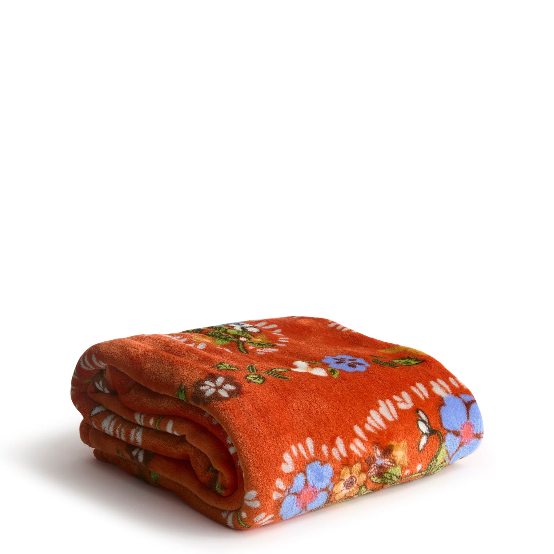 Plush Throw Blanket-Garden Paisley-Image 2-Vera Bradley