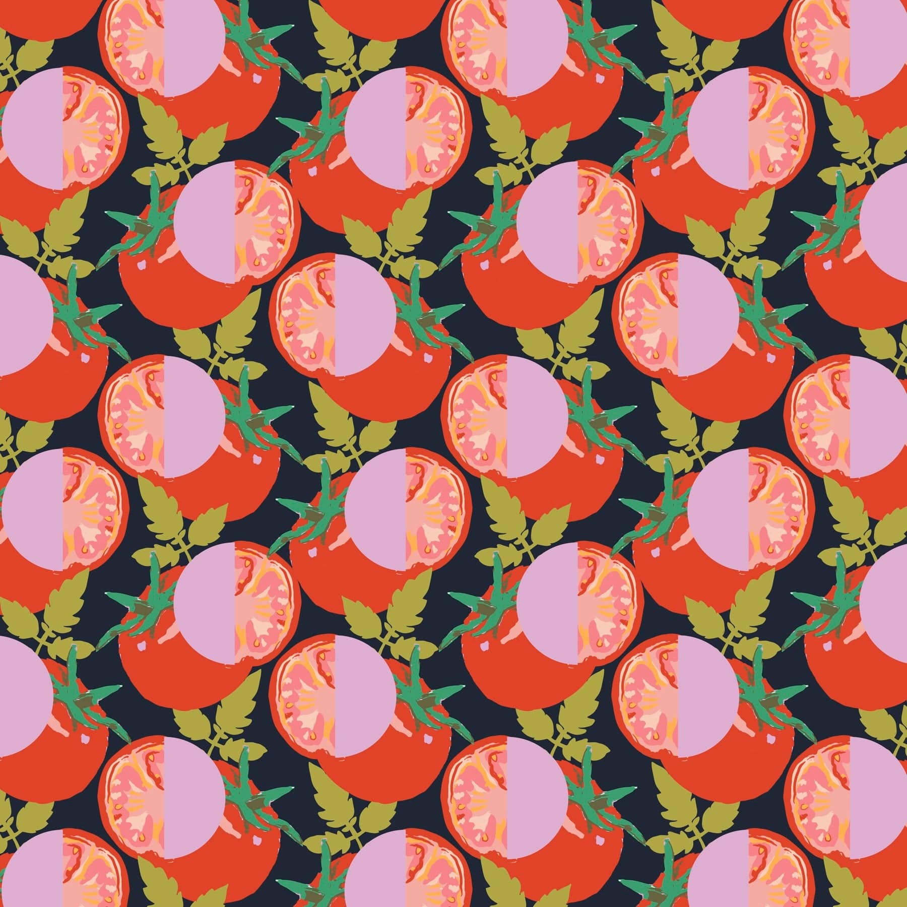 Mini Umbrella-Sliced Tomatoes-Image 3-Vera Bradley
