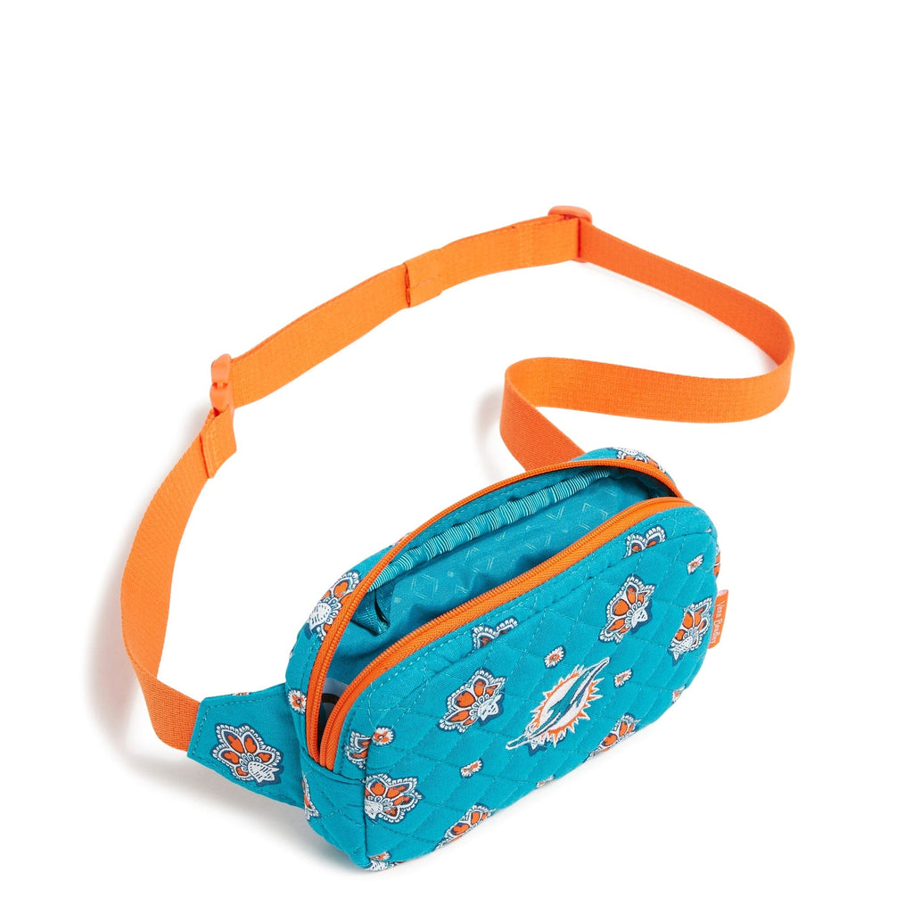 NFL Mini Belt Bag-Miami Dolphins Bandana-Image 2-Vera Bradley
