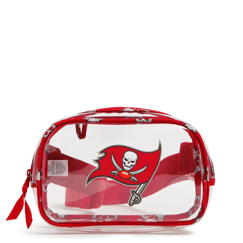NFL Clear Small Belt Bag-Tampa Bay Buccaneers Bandana-Image 1-Vera Bradley