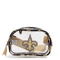 NFL Clear Small Belt Bag-New Orleans Saints Bandana-Image 1-Vera Bradley