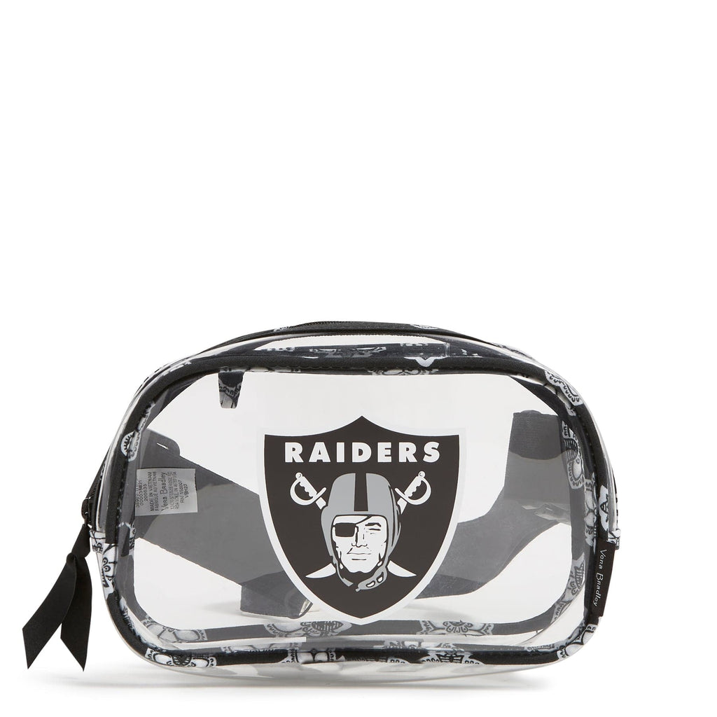 NFL Clear Small Belt Bag-Las Vegas Raiders Bandana-Image 1-Vera Bradley
