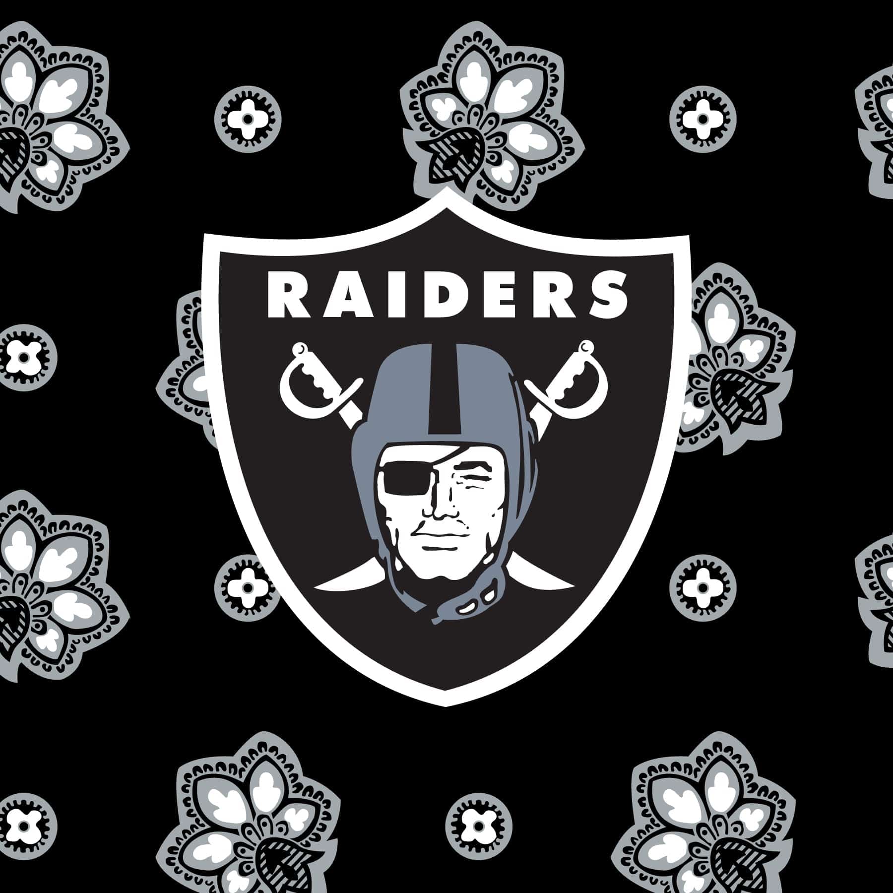 NFL Clear Small Belt Bag-Las Vegas Raiders Bandana-Image 3-Vera Bradley