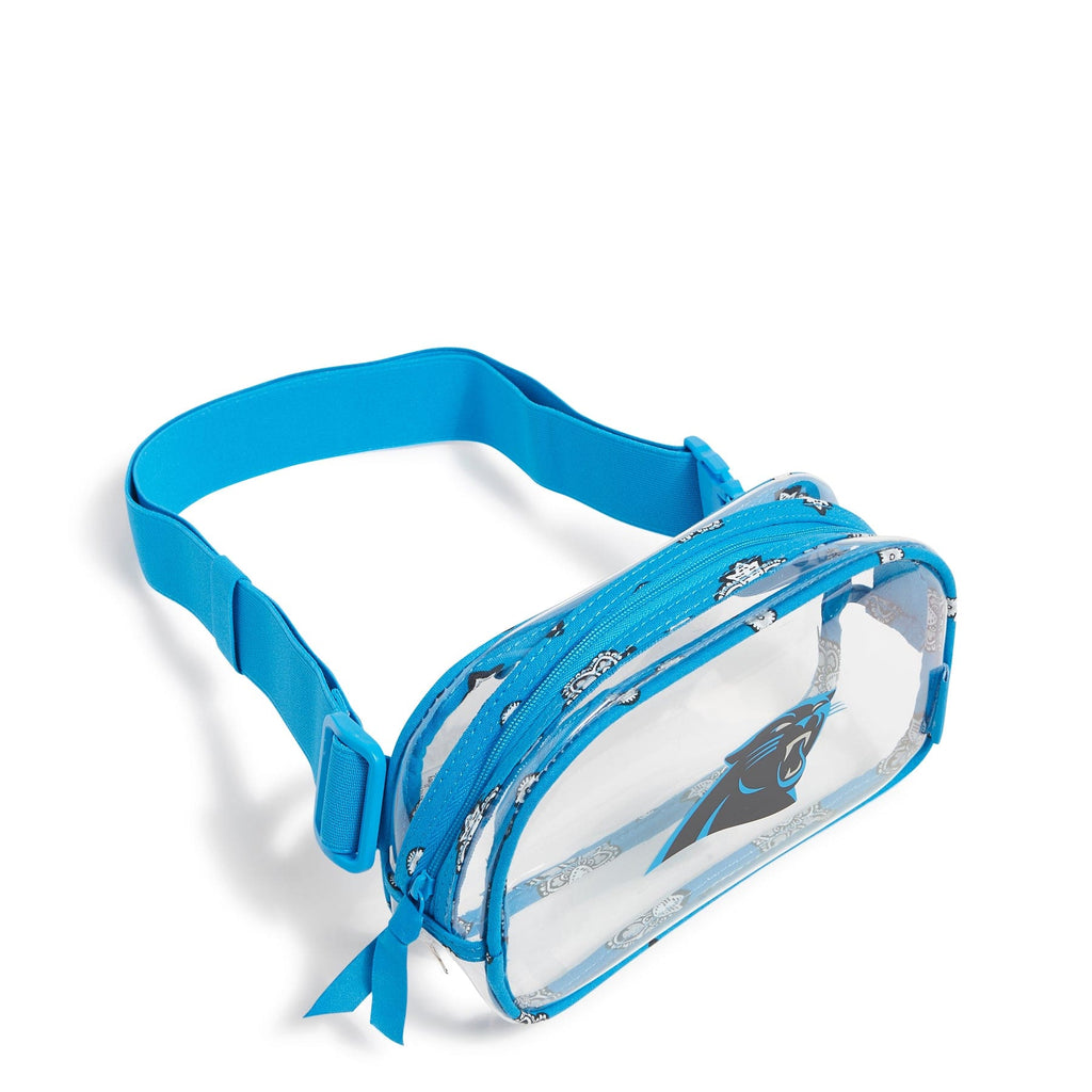 NFL Clear Small Belt Bag-Carolina Panthers Bandana-Image 2-Vera Bradley