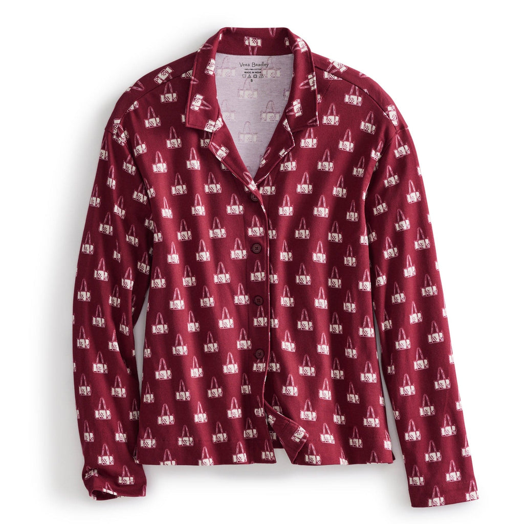 Long-Sleeved Pajama Set-Image 3-Vera Bradley
