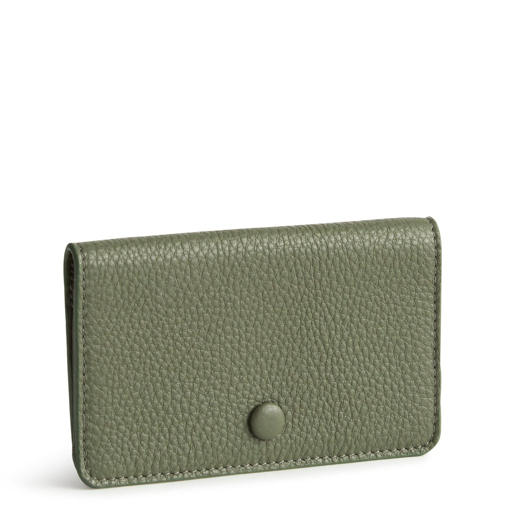 Card Case-Bronze Green-Image 1-Vera Bradley