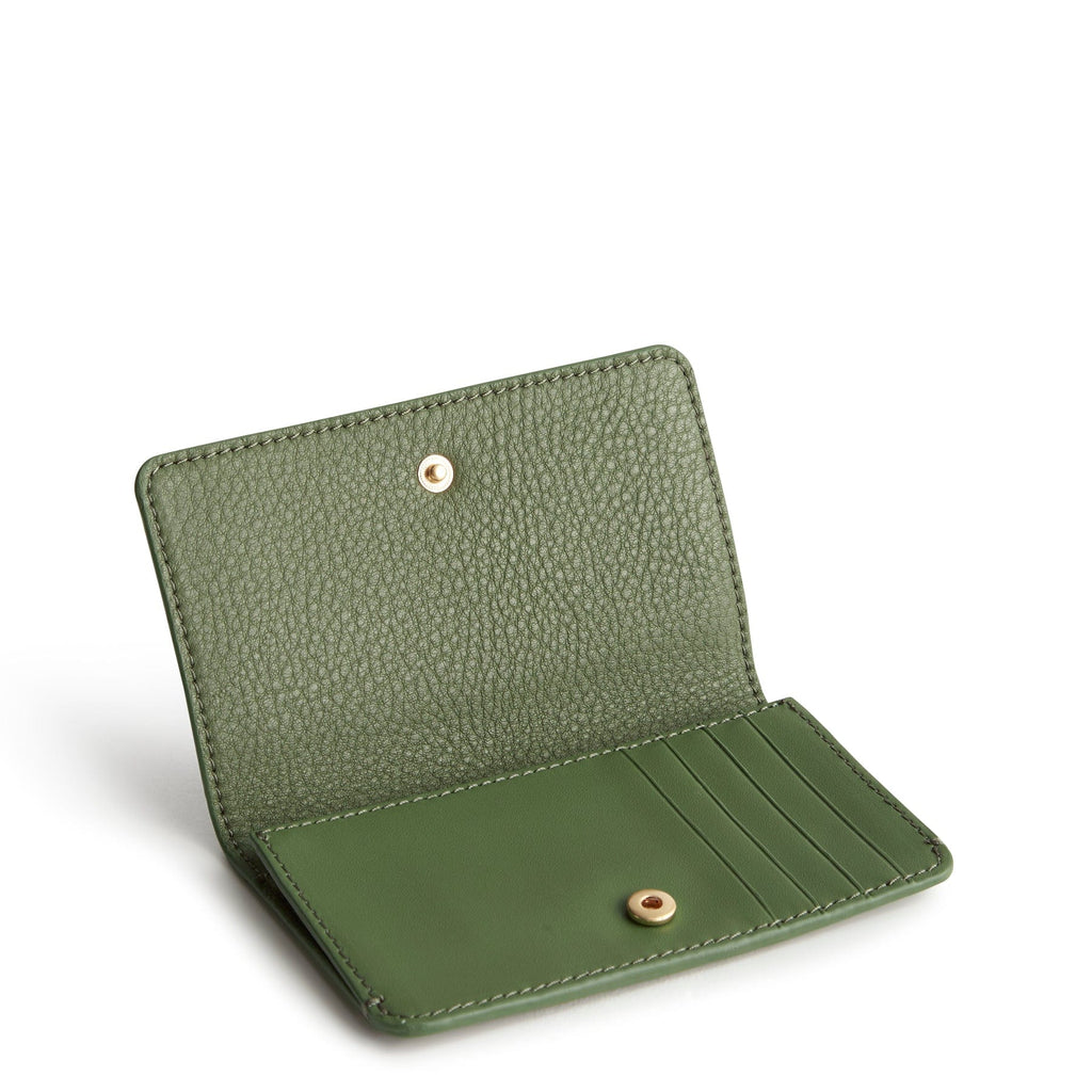 Card Case-Bronze Green-Image 2-Vera Bradley