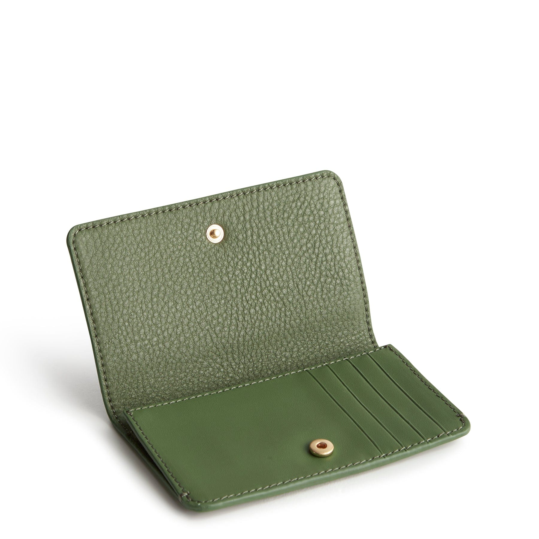 Card Case-Bronze Green-Image 2-Vera Bradley