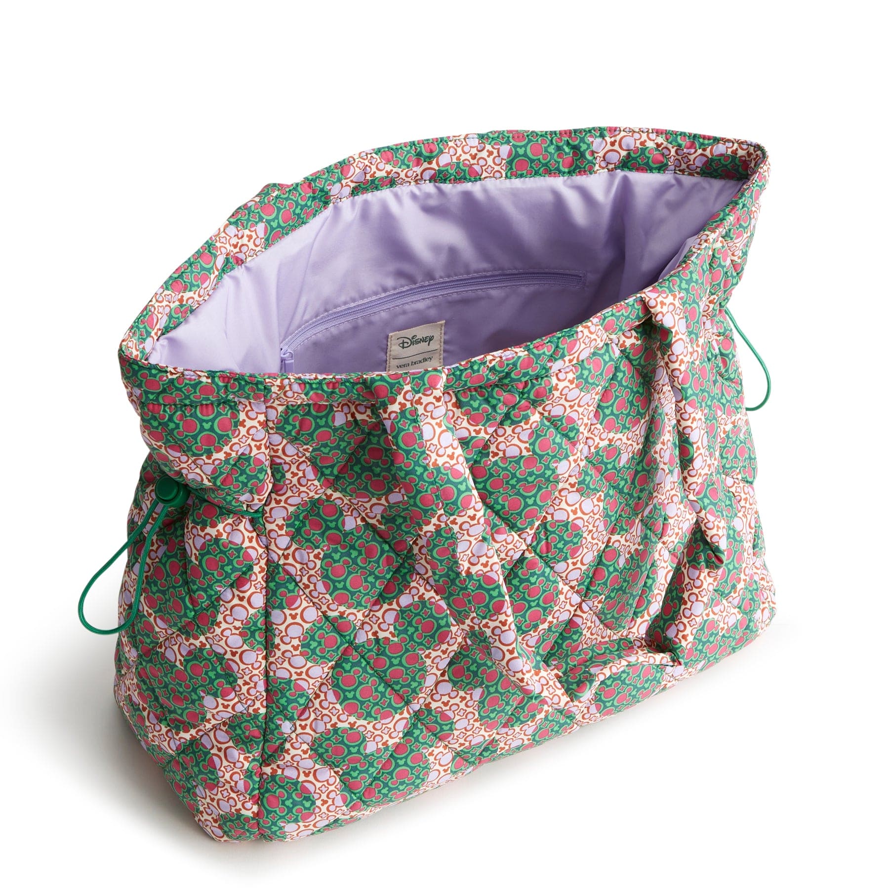 Disney Original Tote-Mickey Mouse Kaleidoscope Lavender-Image 3-Vera Bradley