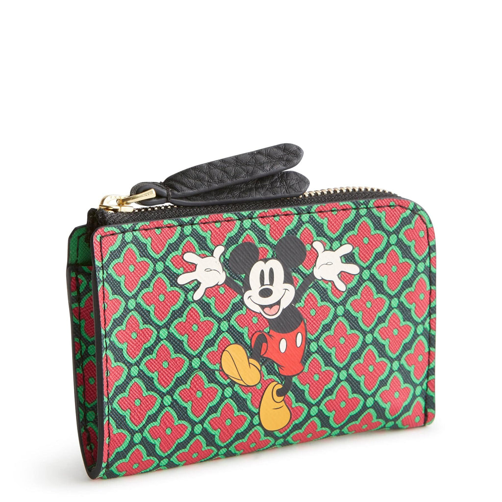 Disney Zip Card Pouch-Silly Mickey Mouse-Image 1-Vera Bradley
