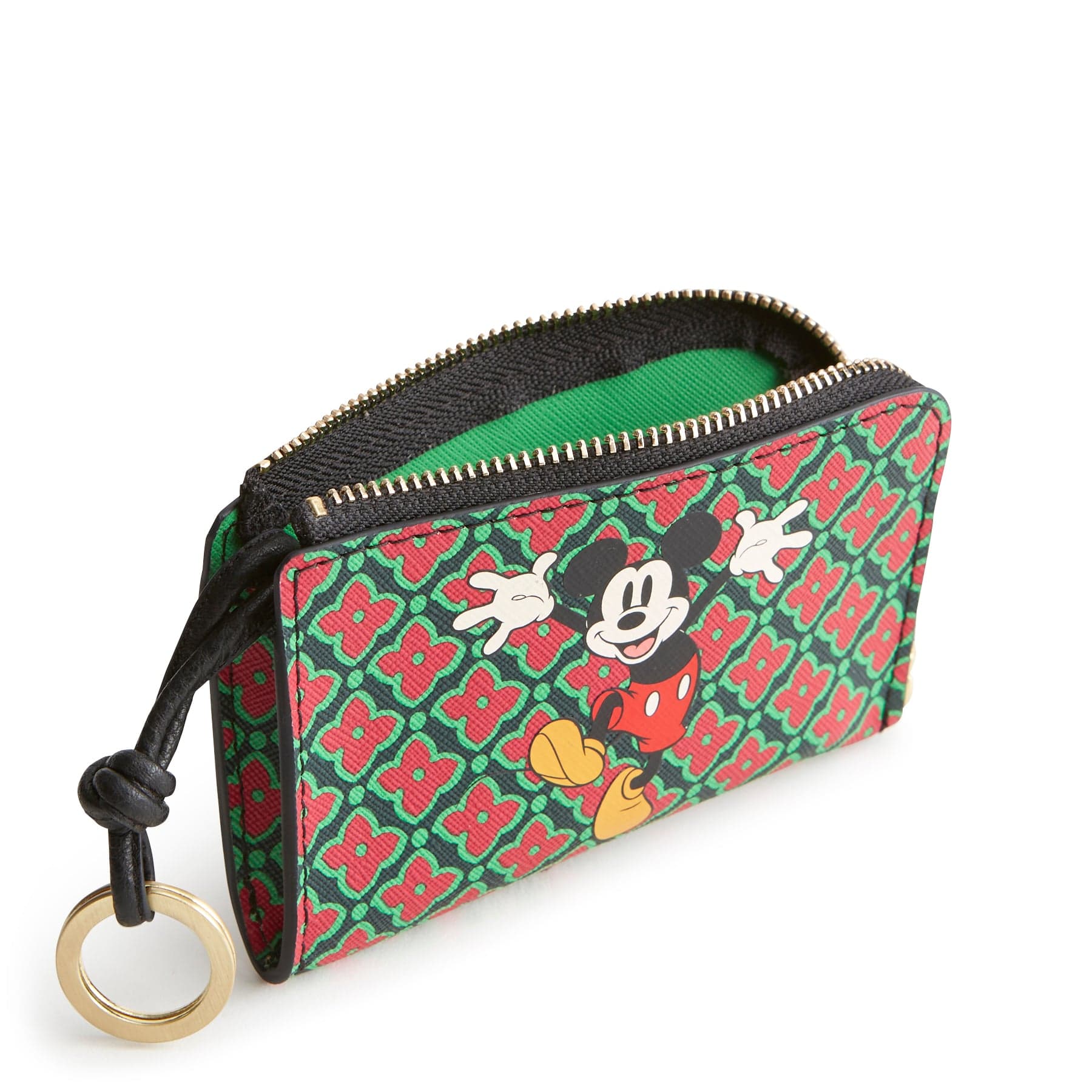 Disney Zip Card Pouch-Silly Mickey Mouse-Image 2-Vera Bradley