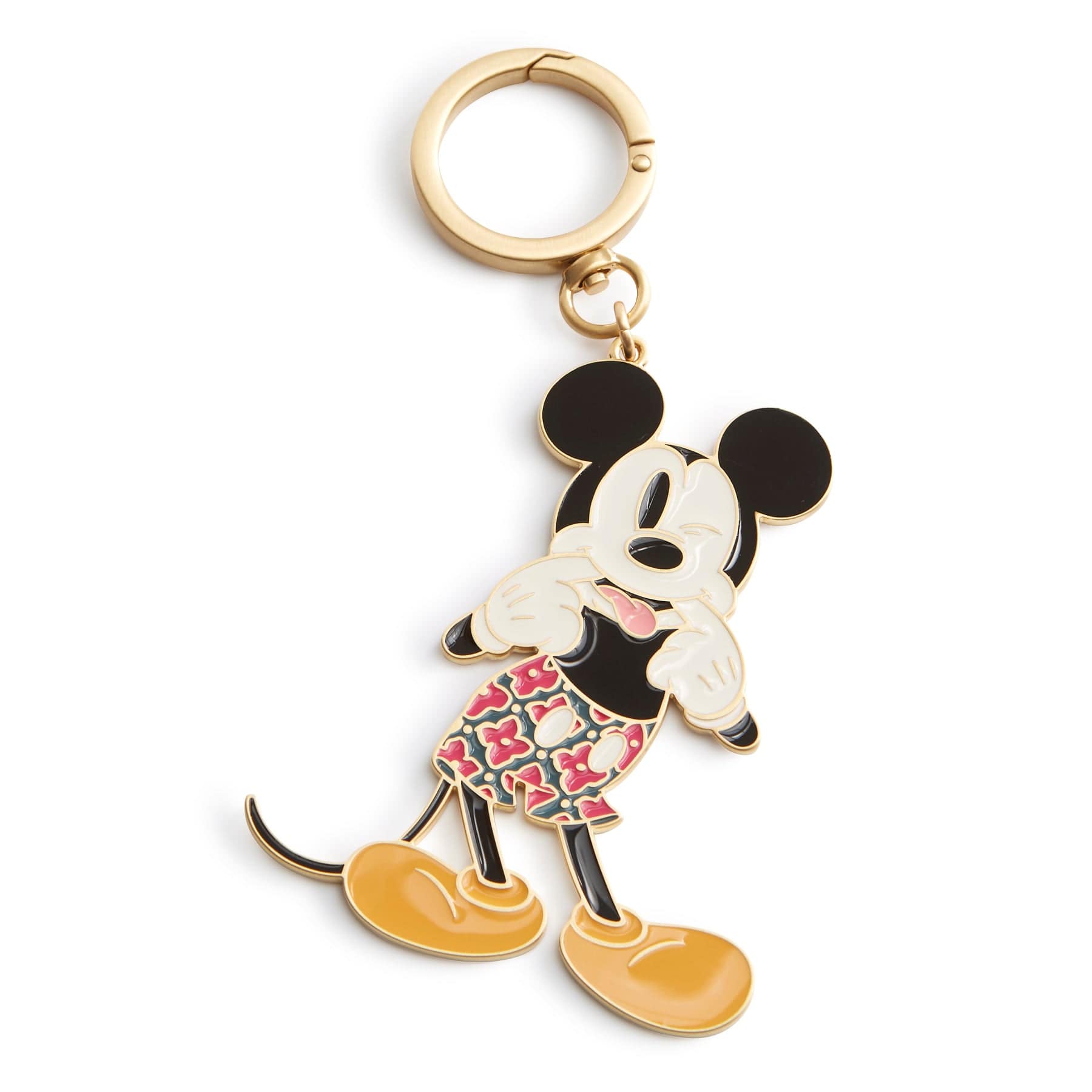 Disney Silly Mickey Mouse Bag Charm-Silly Mickey Mouse-Image 1-Vera Bradley