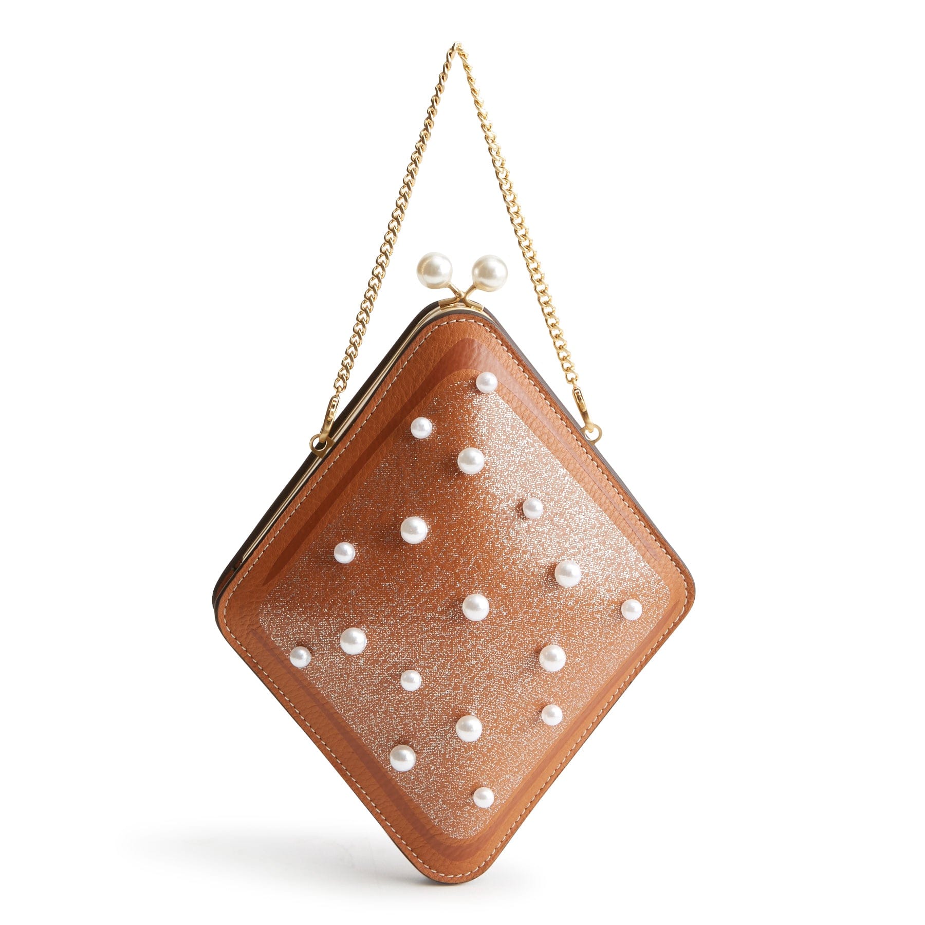 Disney Beignet Frame Bag-Tiana Beignet Roasted Pecan-Image 1-Vera Bradley