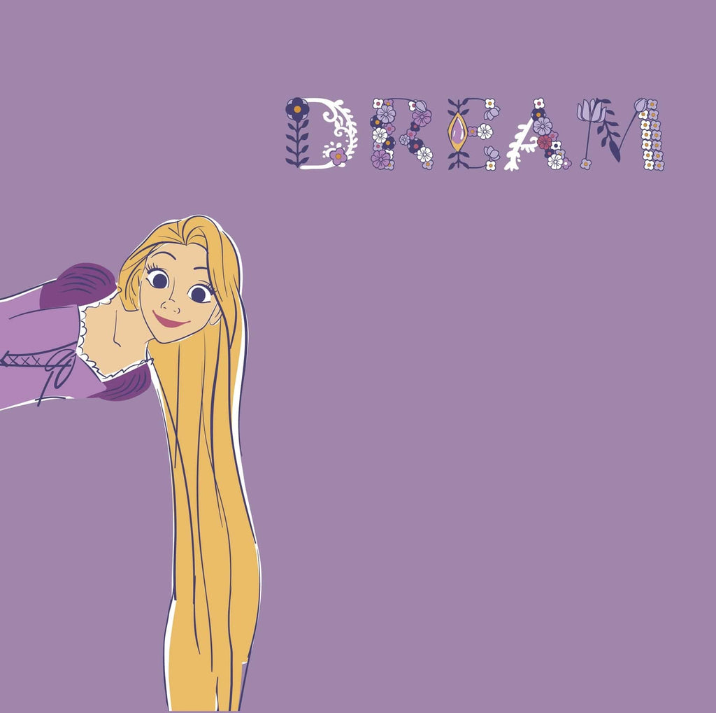 Disney Knotted Wristlet-Rapunzel on Purple Rhapsody-Image 3-Vera Bradley