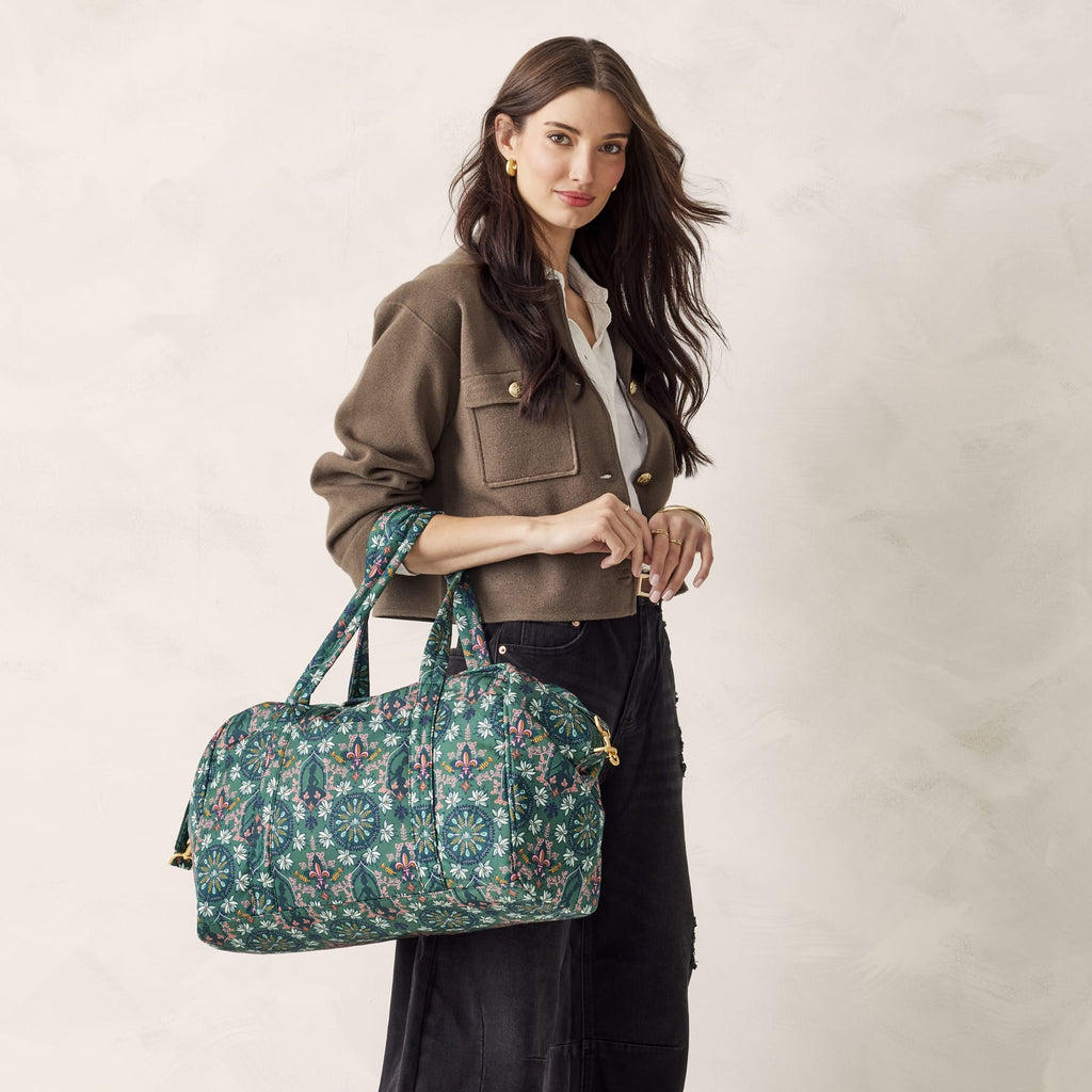 Disney Miramar Weekender-Tiana Silhouette Medallion-Image 2-Vera Bradley