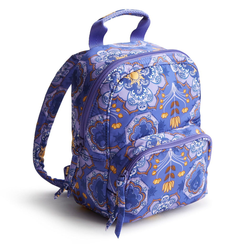 Disney Mini Banbury Backpack-Rapunzel Silhouette Medallion-Image 1-Vera Bradley