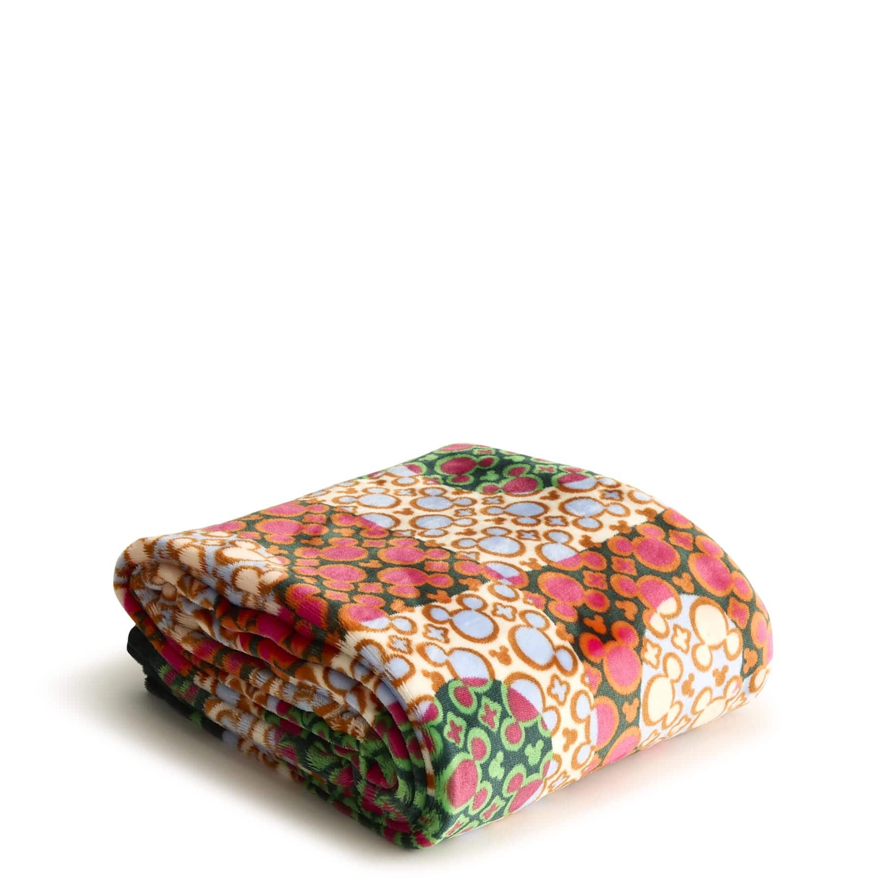 Disney Plush Throw Blanket-Mickey Mouse Kaleidoscope Multi-Image 1-Vera Bradley