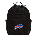 Small Backpack-Black with Buffalo Bills-Image 1-Vera Bradley