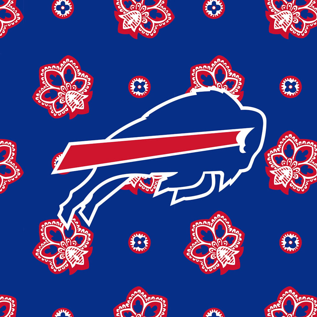 Small Backpack-Black with Buffalo Bills-Image 2-Vera Bradley