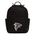 Small Backpack-Black with Atlanta Falcons-Image 1-Vera Bradley