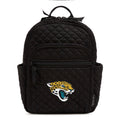 Small Backpack-Black with Jacksonville Jaguars-Image 1-Vera Bradley