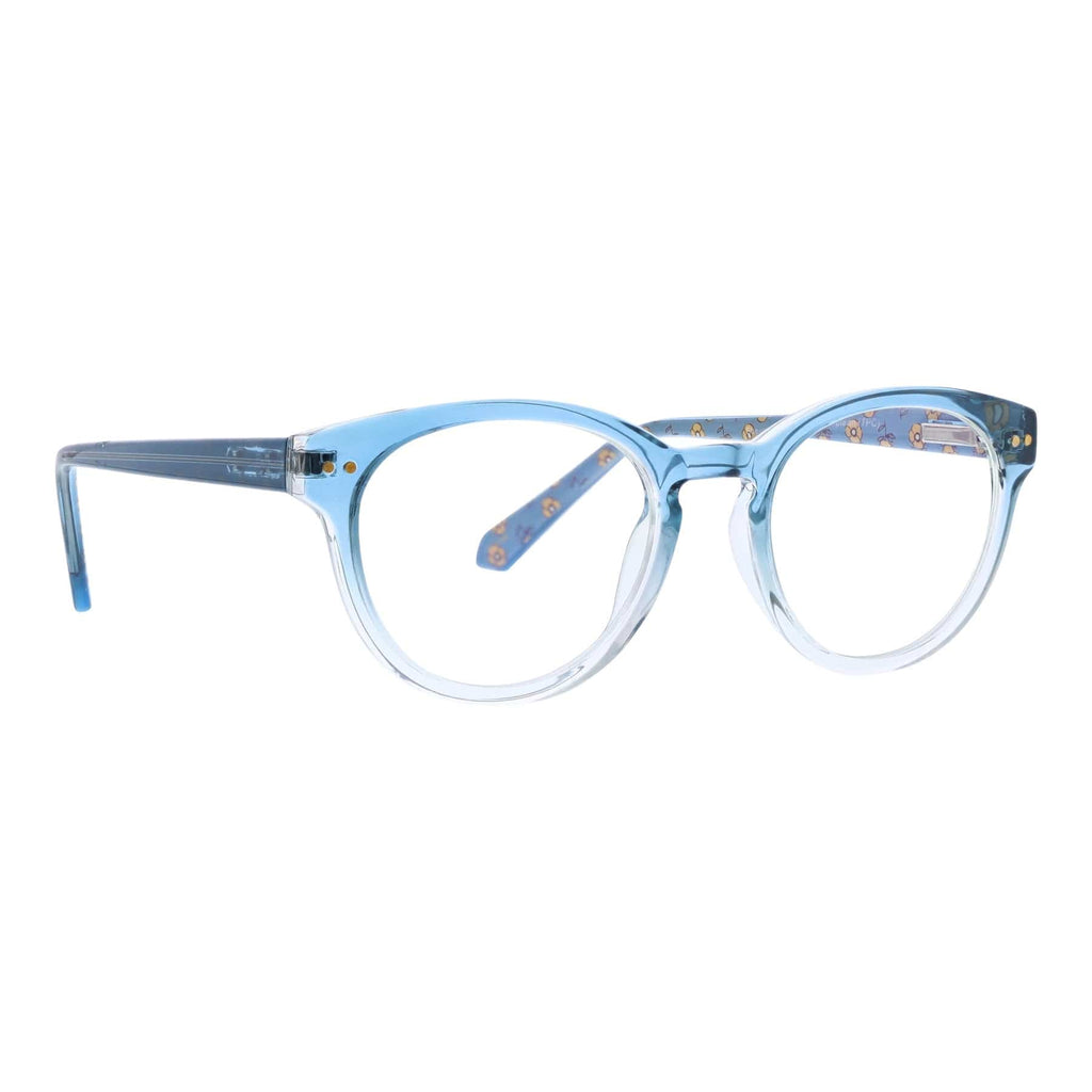 Sheyenne Blue Light Reader-Tiny Poppy Cerulean-Image 1-Vera Bradley
