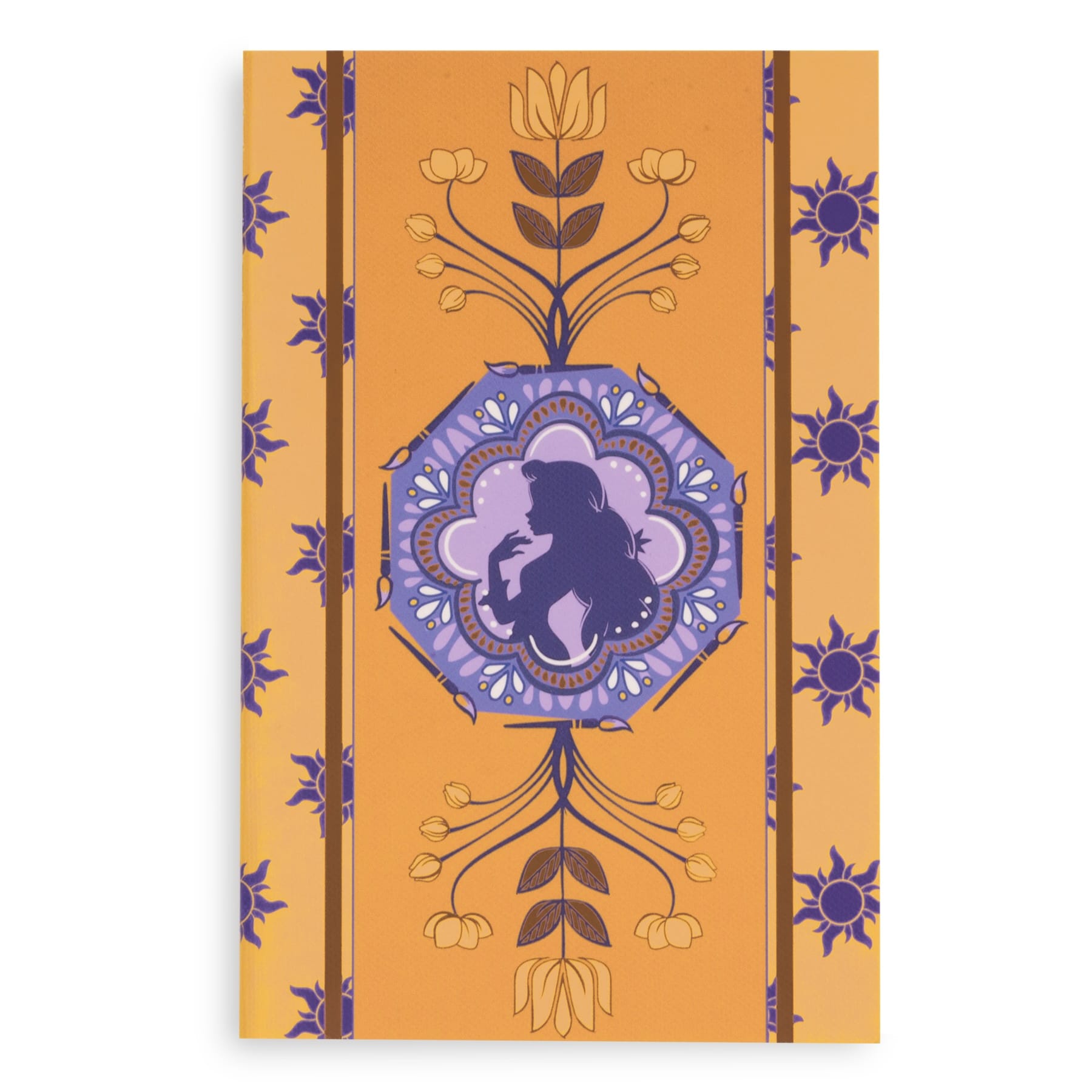 Disney Mini Notebook Set of 2-Rapunzel Silhouette Medallion-Image 1-Vera Bradley