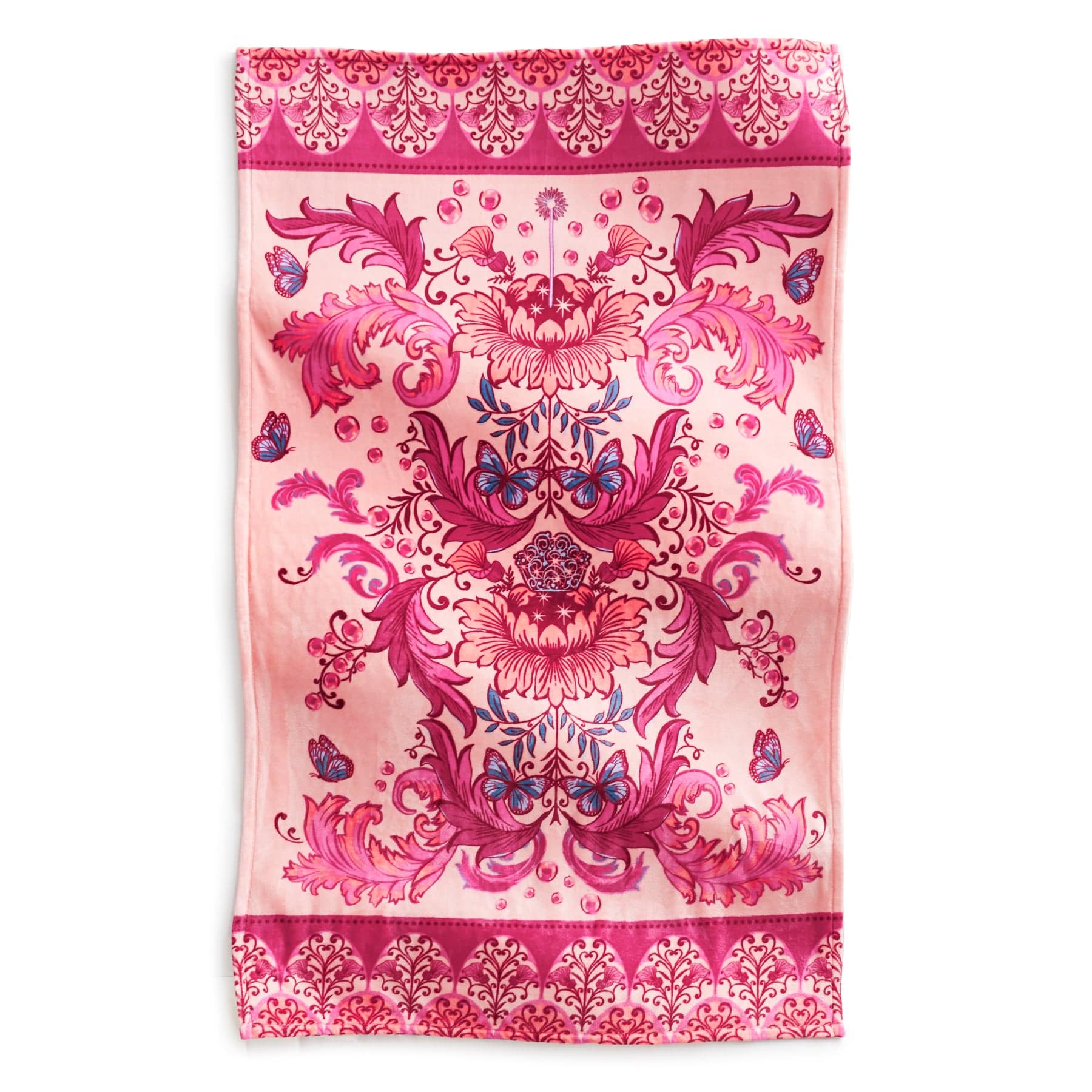 Wicked Plush Throw Blanket-She's So Good Light-Image 1-Vera Bradley