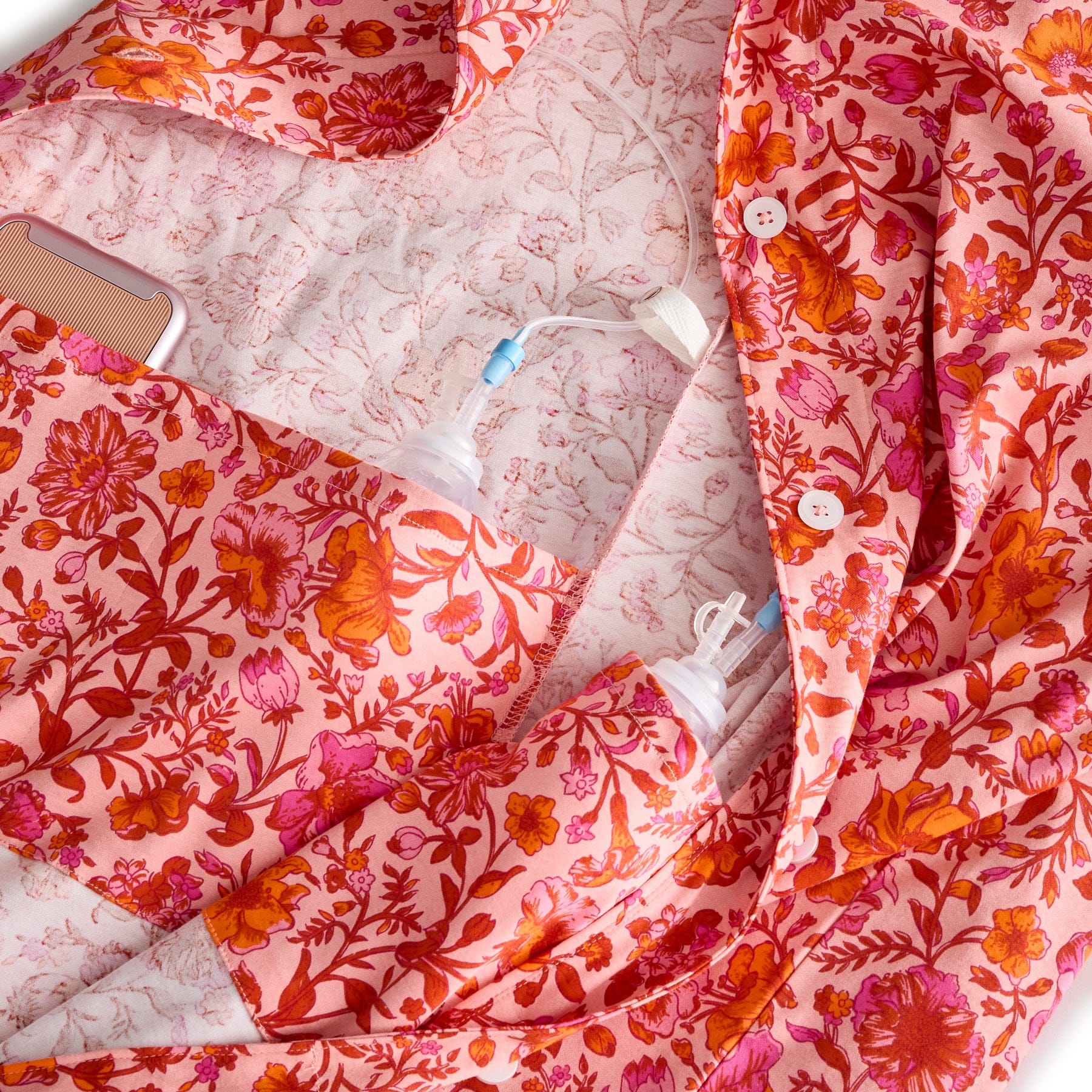 Button-Down Night Dress-Image 2-Vera Bradley