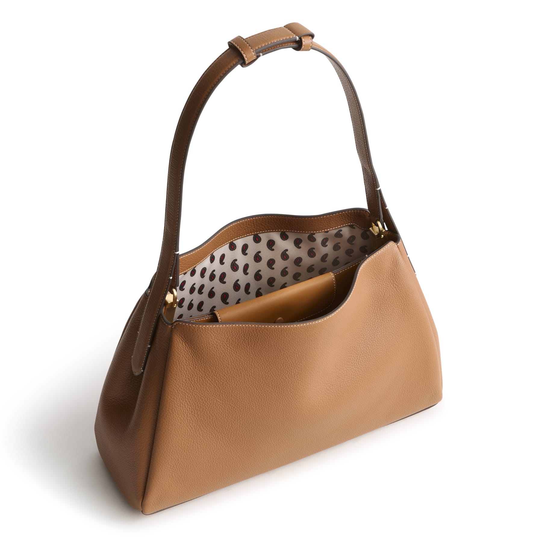 Frazier Shoulder Bag-Roasted Pecan-Image 3-Vera Bradley