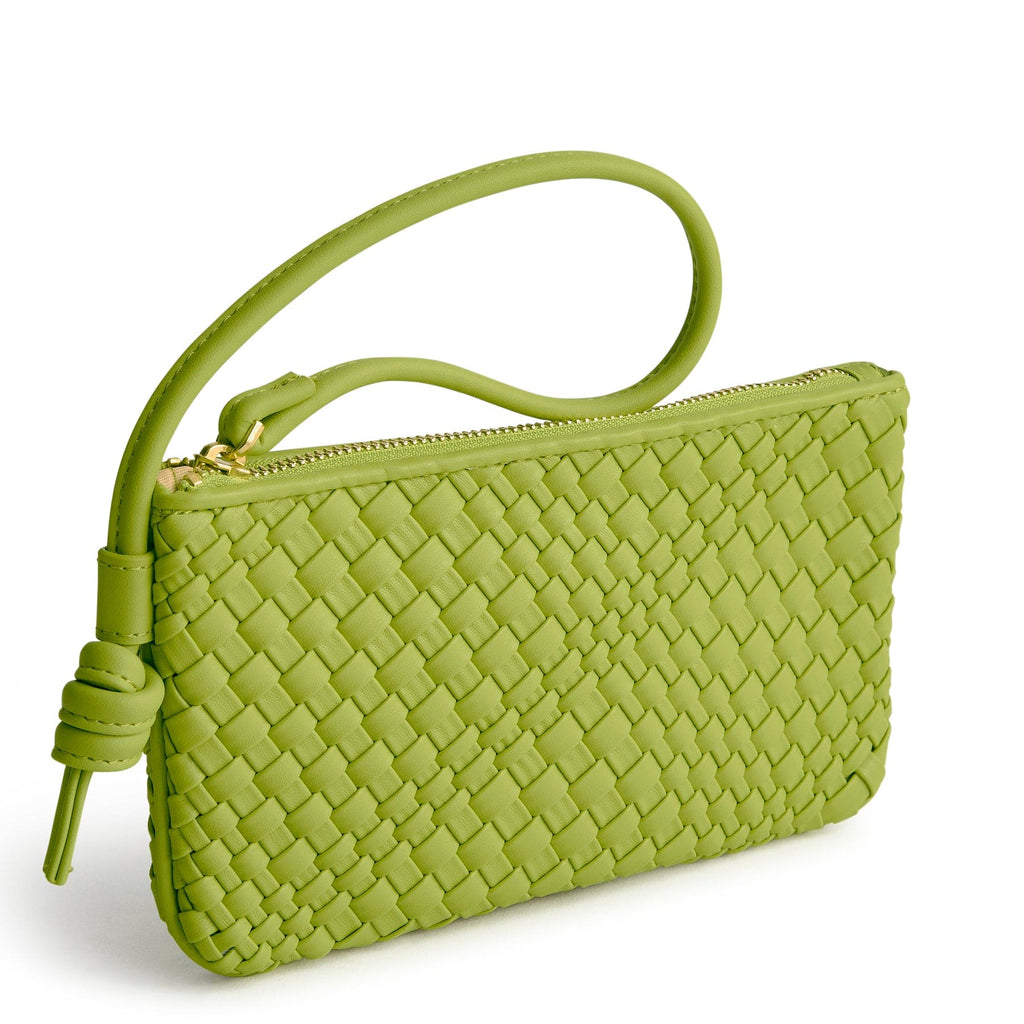 Knotted Wristlet-Spinach Green-Image 1-Vera Bradley