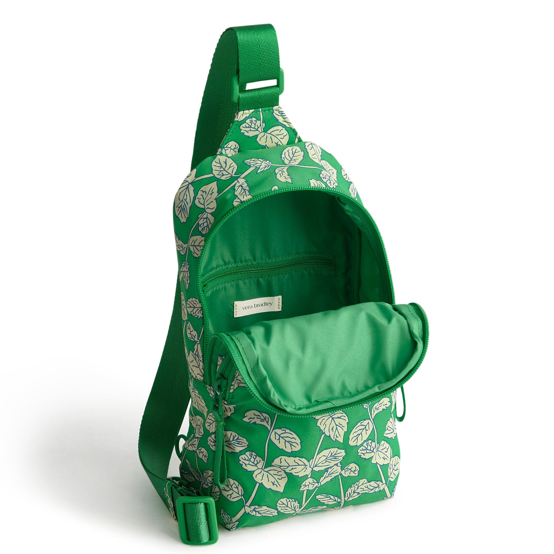 Lorman Sling Backpack-Mint Mojito-Image 3-Vera Bradley