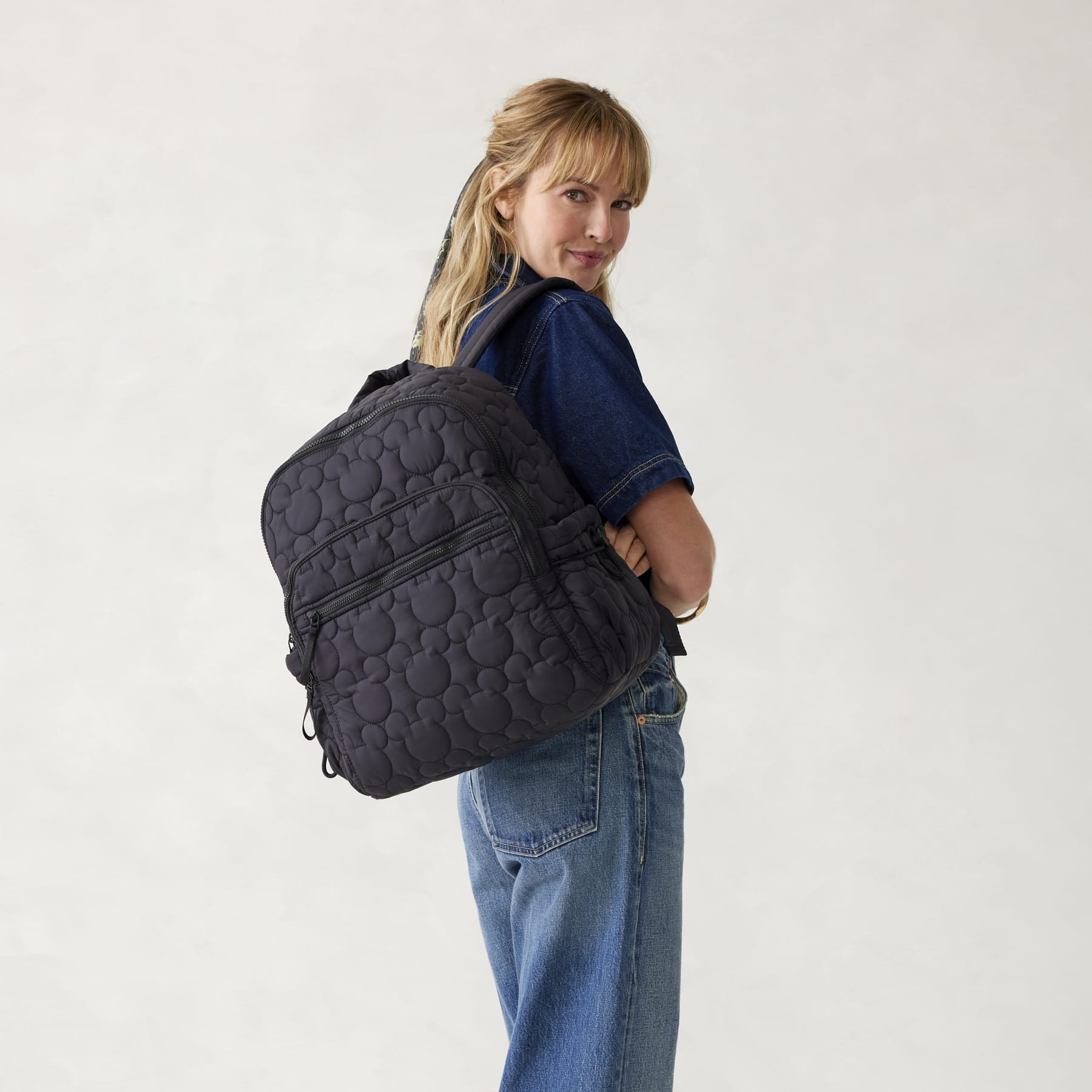 Disney Bancroft Backpack-Moonless Night-Image 2-Vera Bradley
