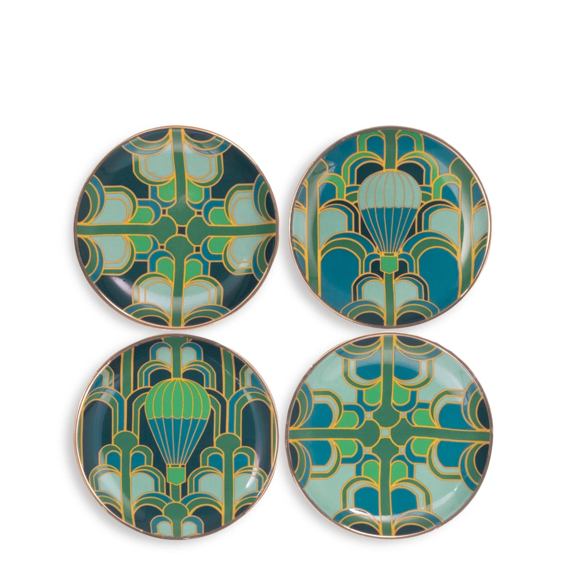 Wicked Ceramic Coaster Set-Land of Oz-Image 1-Vera Bradley