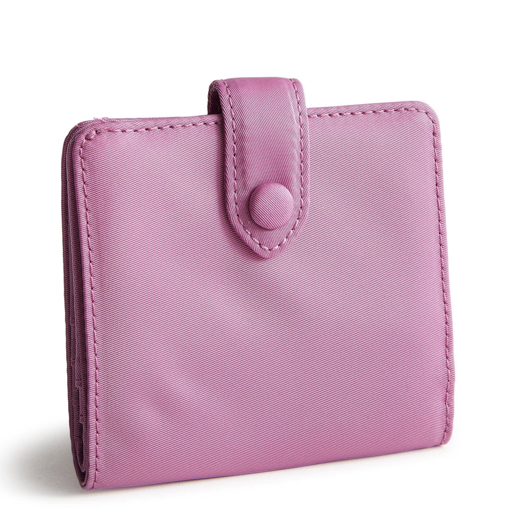 Small Tab Wallet-Smoky Grape-Image 1-Vera Bradley