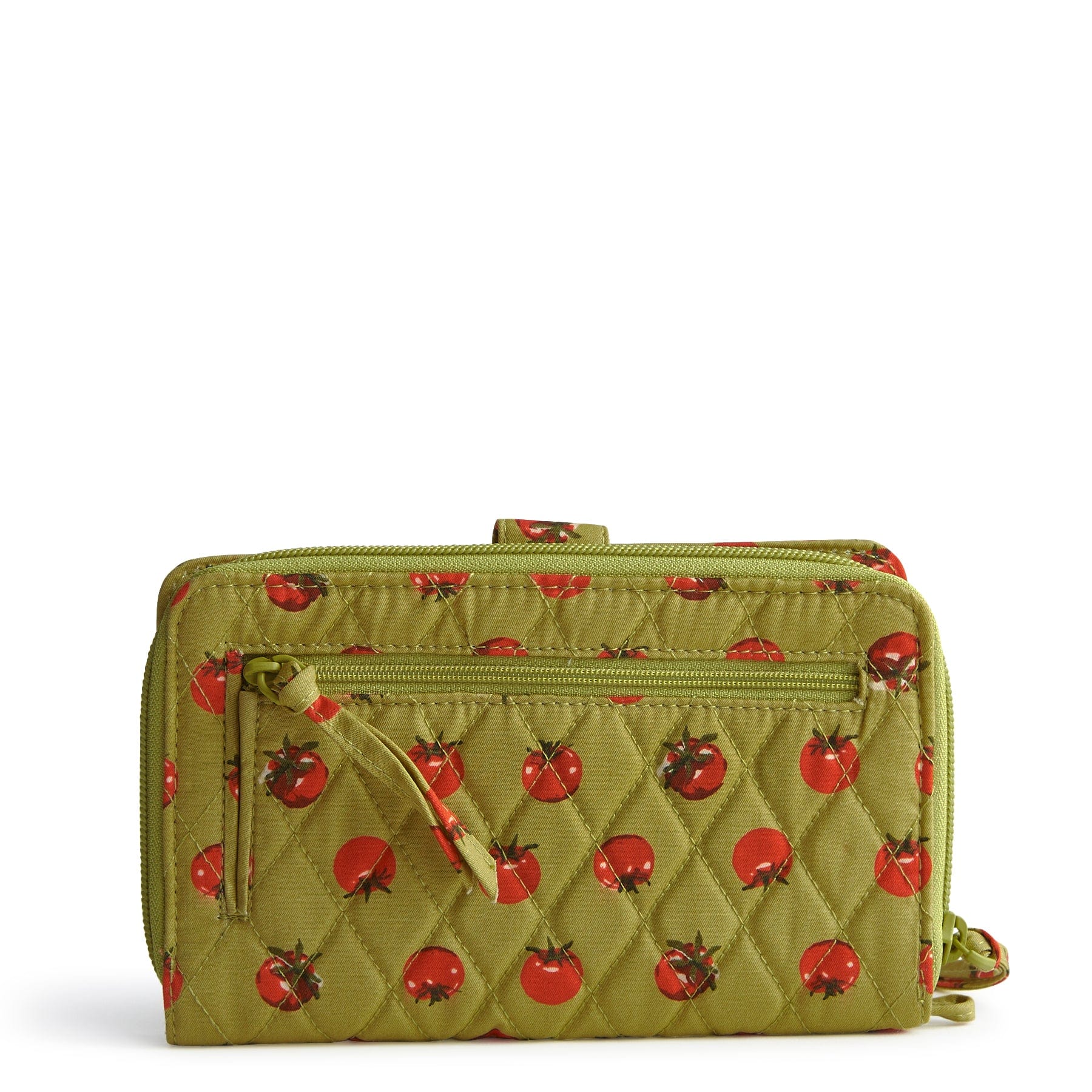 Large Tab Wallet-Tiny Tomatoes Palm-Image 2-Vera Bradley