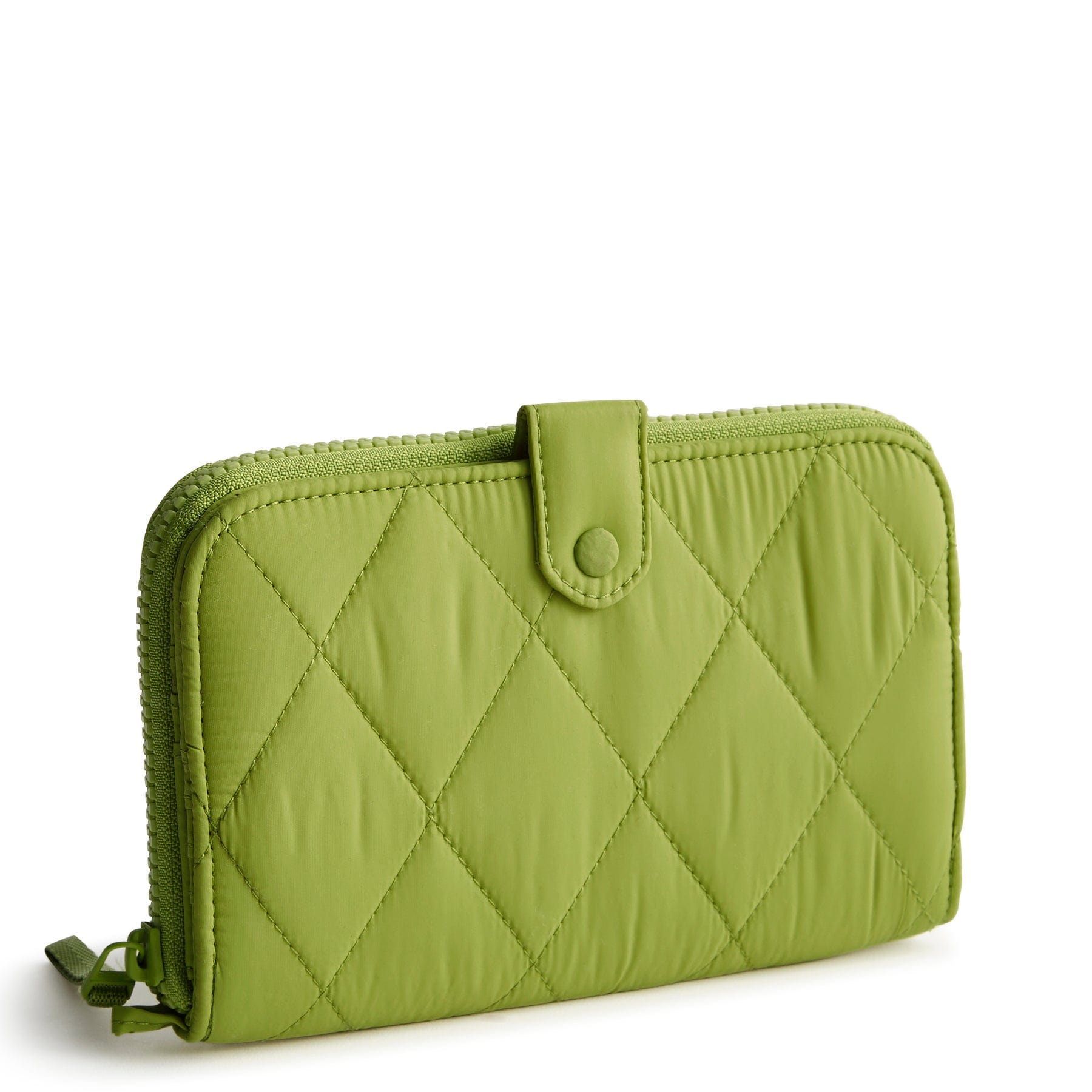 Large Tab Wallet-Spinach Green-Image 1-Vera Bradley