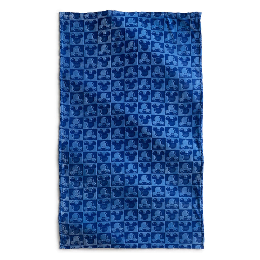 Disney Mickey Mouse Head Throw Blanket-Super Sonic-Image 1-Vera Bradley