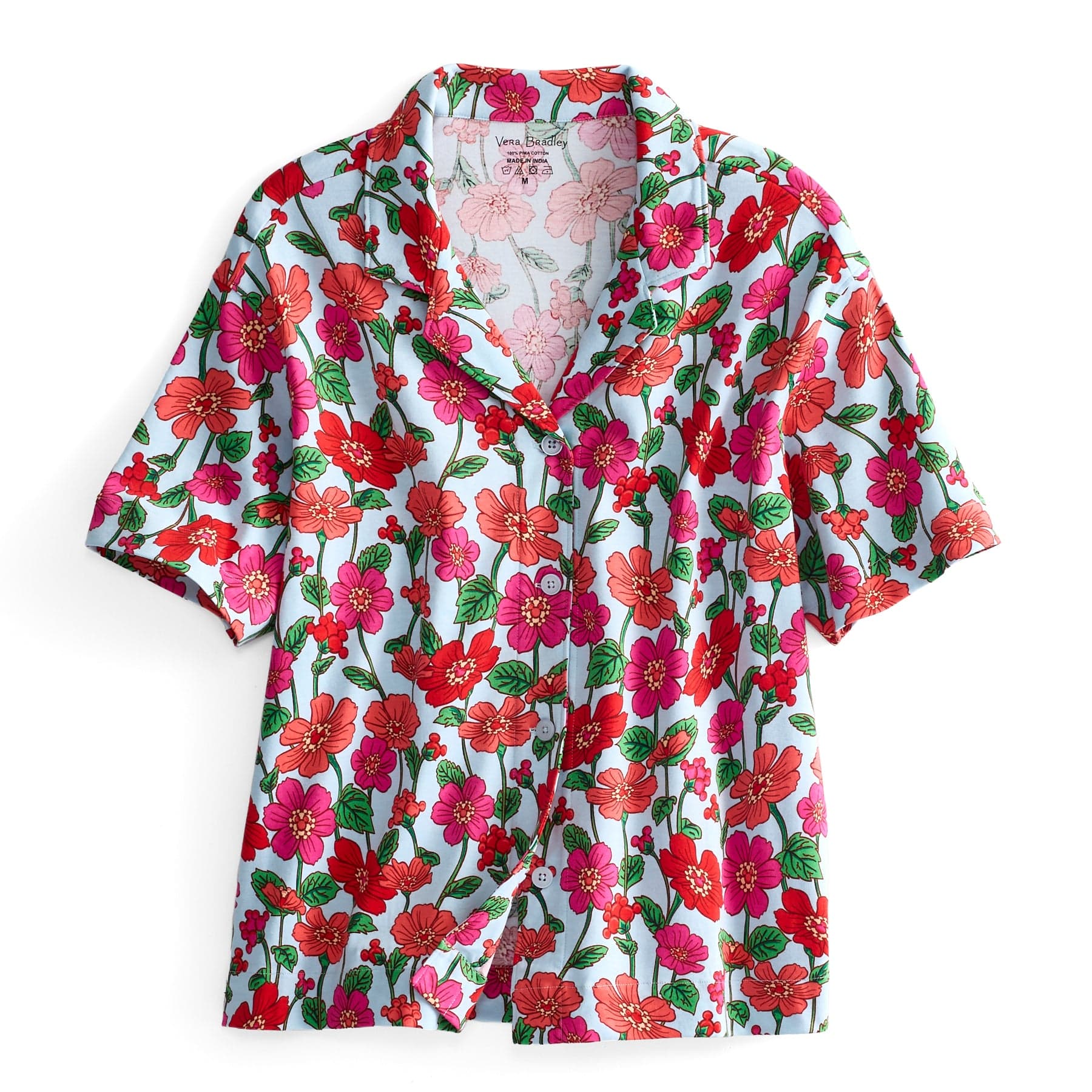 Disney Button-Down Pajama Set-Image 2-Vera Bradley