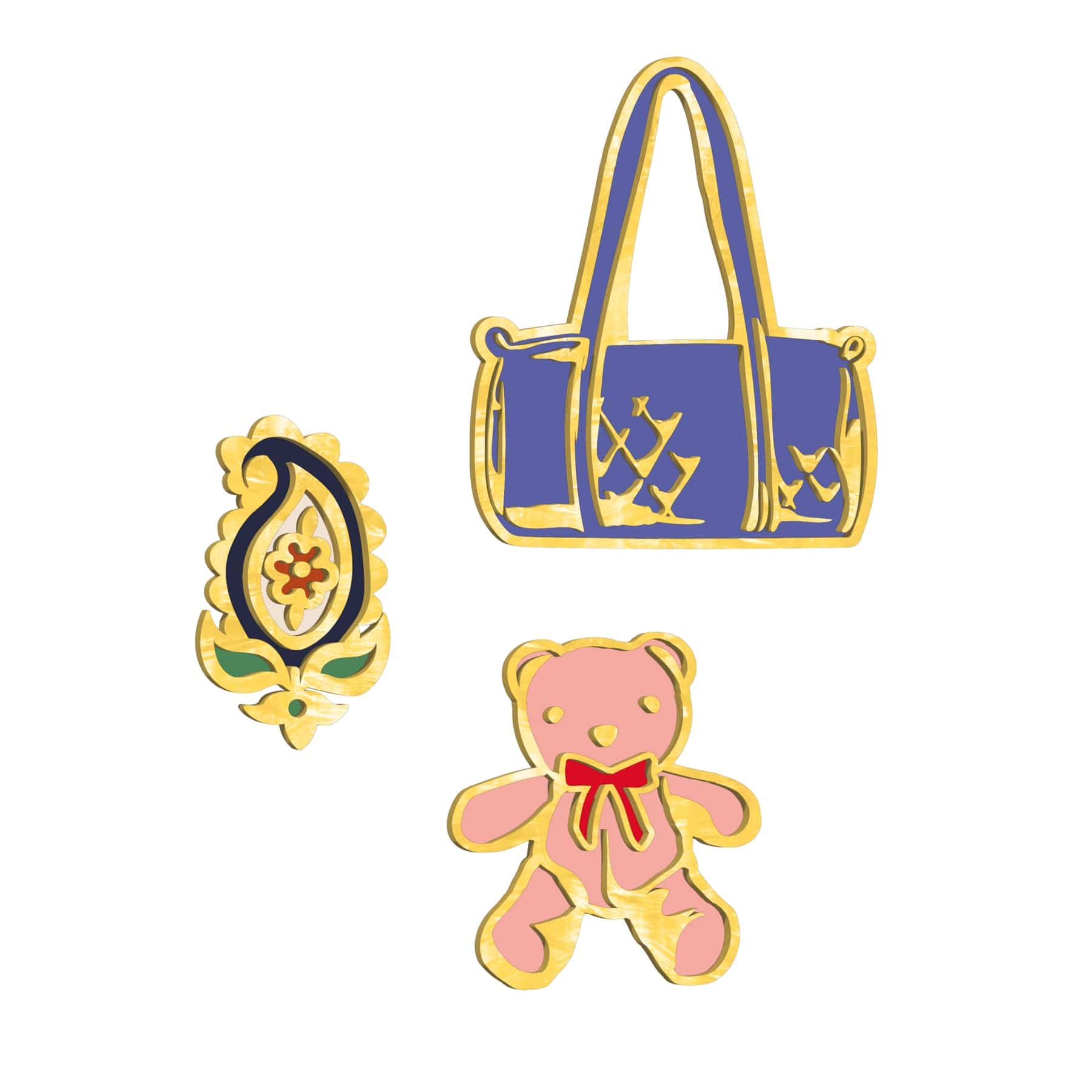 Enamel Pins Set-Image 3-Vera Bradley