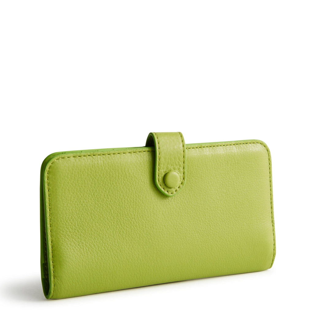 Tab Wallet-Spinach Green-Image 1-Vera Bradley