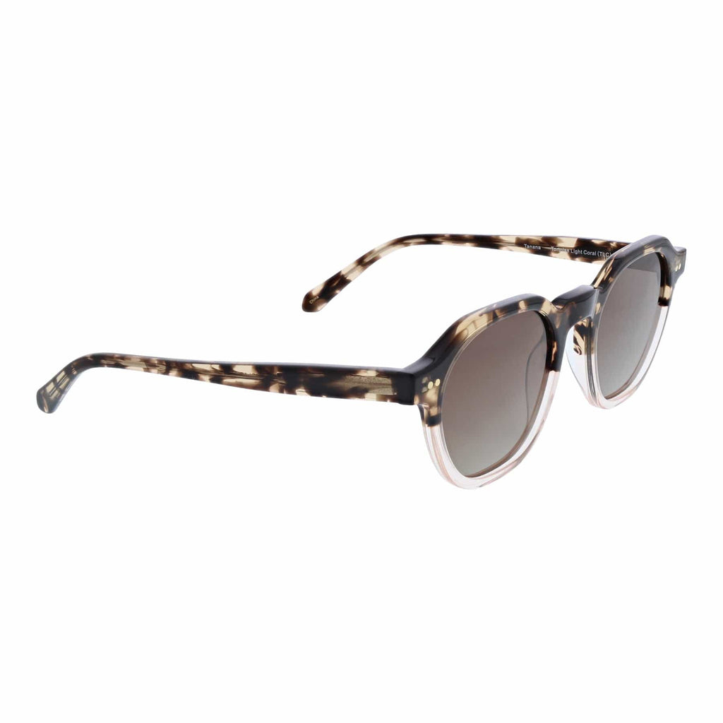 Tanana Polarized Sunglass-Tortoise Light Coral-Image 4-Vera Bradley