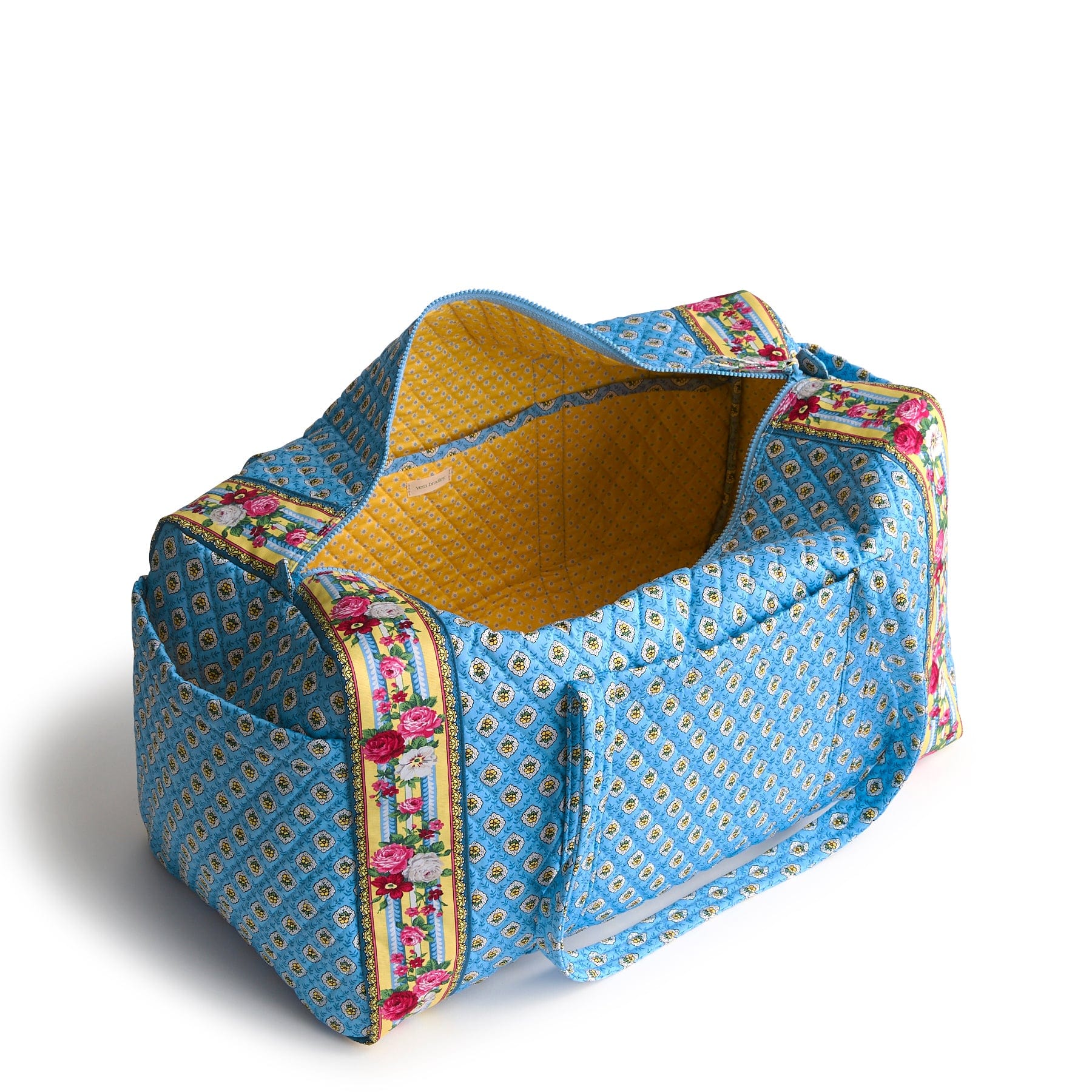 Large Original Duffel Bag-Elizabeth Blue-Image 2-Vera Bradley