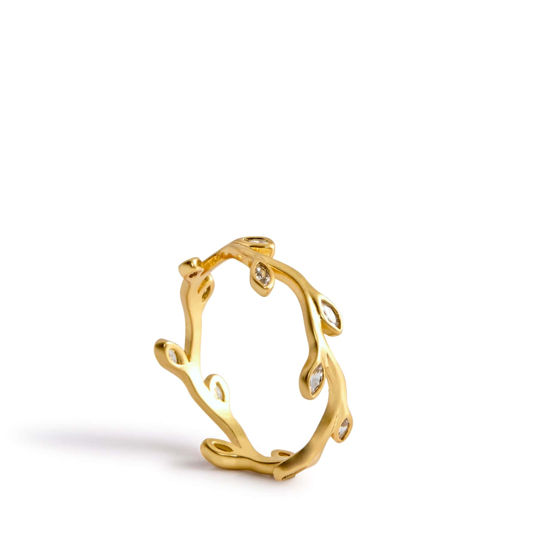 Vine Ring-Satin Gold-Image 1-Vera Bradley