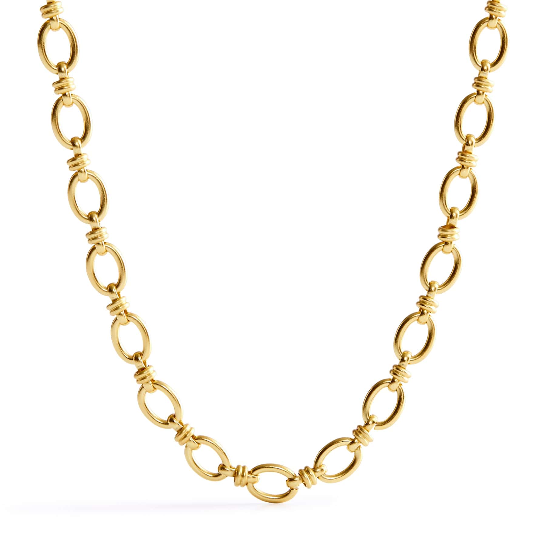 Mixed Chain Necklace-Satin Gold-Image 1-Vera Bradley